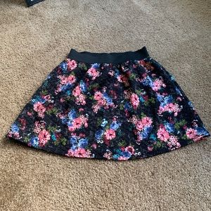 Woman’s Floral Skirt